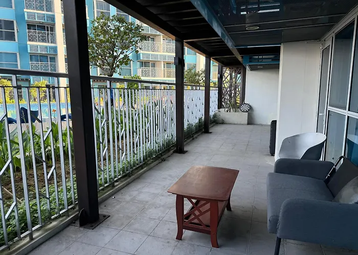 Luxury Modern Seaview 2br With Massage Chair, 1min To Okada Casino 5mins To Airsports Moa Solaire With 2 Infinity Pool And Gym 公寓 *
