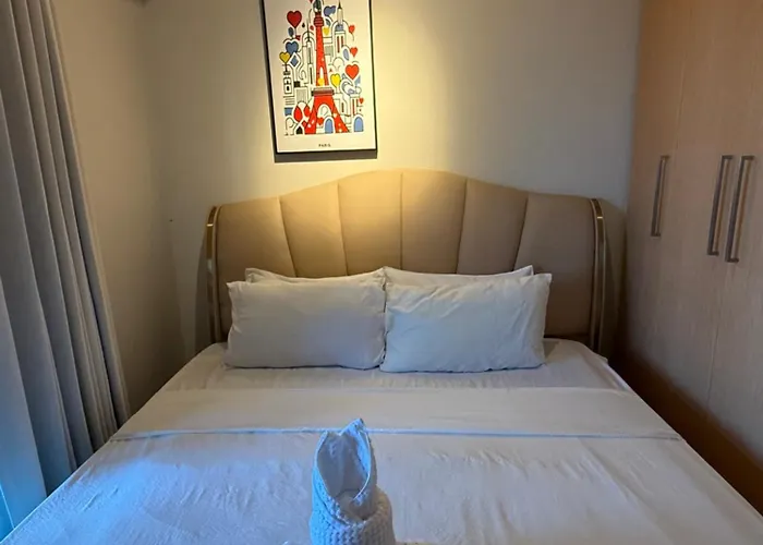 Luxury Modern Seaview 2br With Massage Chair, 1min To Okada Casino 5mins To Airsports Moa Solaire With 2 Infinity Pool And Gym 公寓