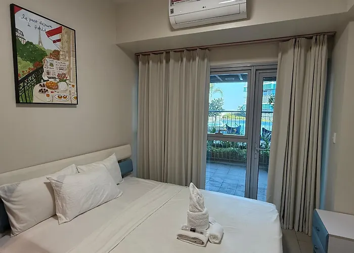 公寓 Luxury Modern Seaview 2br With Massage Chair, 1min To Okada Casino 5mins To Airsports Moa Solaire With 2 Infinity Pool And Gym *